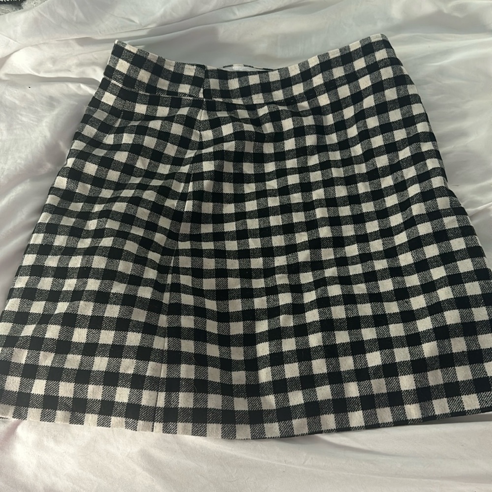 J-crew plaid skirt NWT